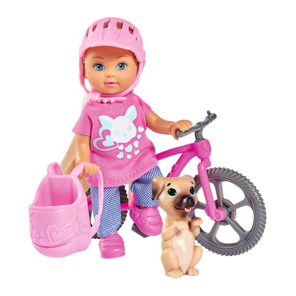 Simba Toys Panenka Evička s bicyklem
