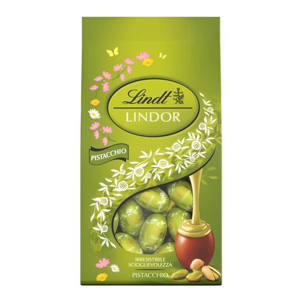 Lindt LINDOR vajíčka pistácie