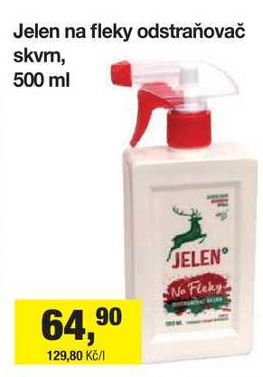 Jelen na fleky odstraňovač skvrn, 500 ml