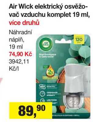 Air Wick elektrický osvěžovač vzduchu komplet 19 ml