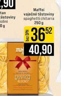 Maffei vaječné těstoviny spaghetti chitarra 250 g 