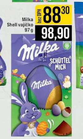 Milka Shell vajíčko 97 g