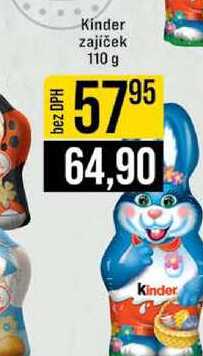 Kinder zajíček 110 g 