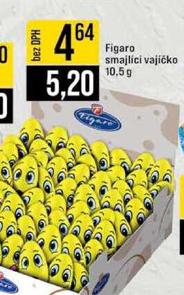 Figaro smajlíci vajíčko 10,5 g 