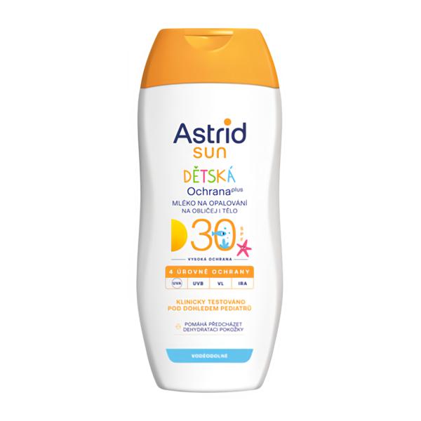 Astrid SUN Dětské mléko na opalování SPF 30