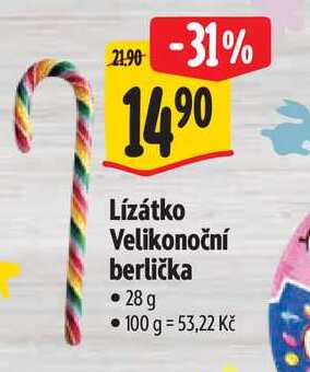  Lízátko Velikonoční berlička 28 g 