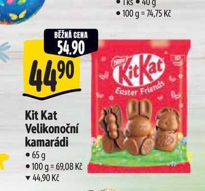   Kit Kat Velikonoční kamarádi 65 g  