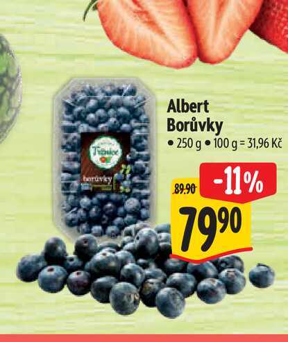   Albert Borůvky 250 g