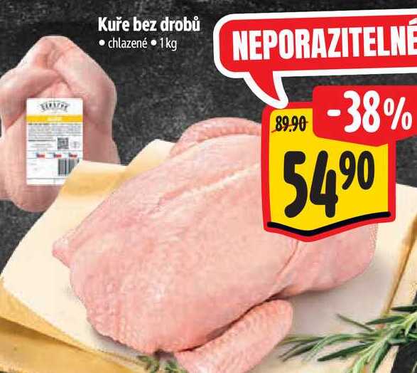 Kuře bez drobů 1 kg