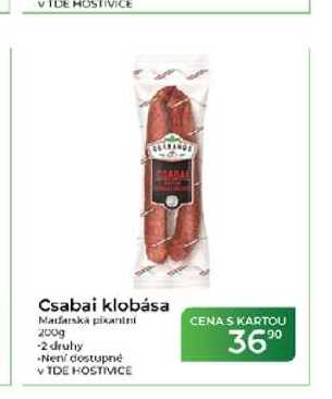 Csabai klobása