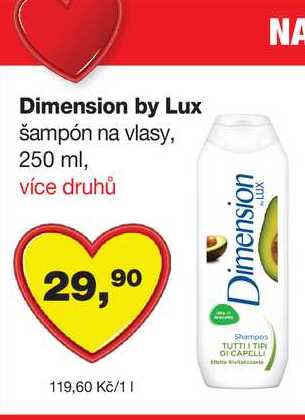 Dimension by Lux šampón na vlasy, 250 ml