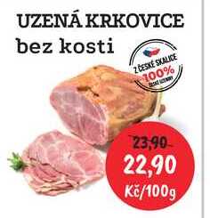UZENÁ KRKOVICE bez kosti 100g 
