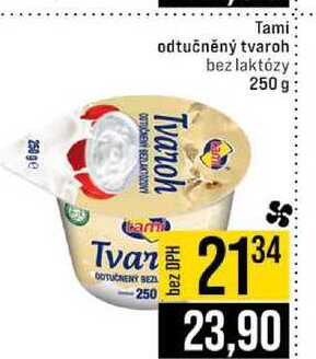 Tami odtučněný tvaroh bez laktózy 250g