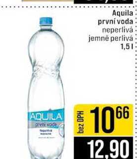 Aquila první voda neperlivá jemně perlivá 1,5l
