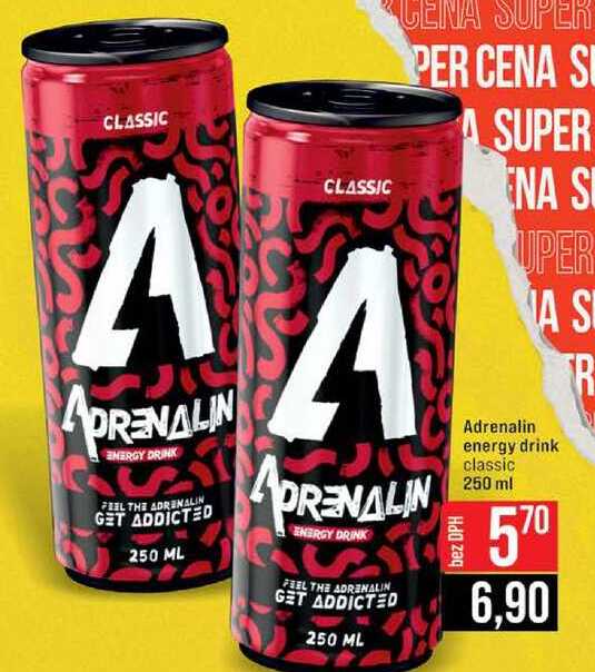 Adrenalin energy drink classic 250 ml