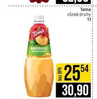 Toma různé druhy 1l