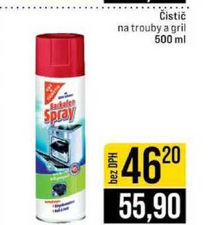 Cistič na trouby a gril 500 ml