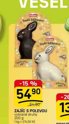 ZAJÍC S POLEVOU vybrané druhy 200 g