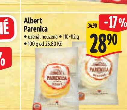 Albert Parenica 110-112 g