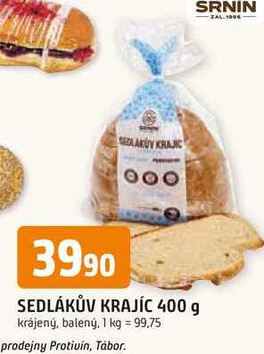 SEDLÁKŮV KRAJÍC 400 g krájený, balený