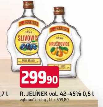 R. JELÍNEK vol. 42-45% 0,5l