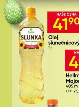 SLUNKA Olej slunečnicový 1l