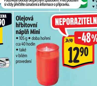  Olejová hřbitovní náplň Mini  105 g 