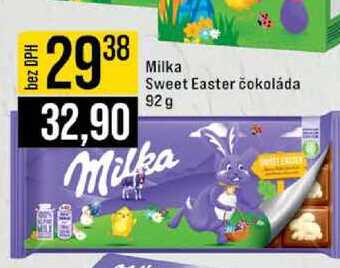 Milka Sweet Easter čokoláda 92 g