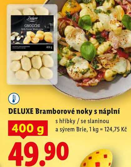 DELUXE Bramborové noky s náplní, 400 g