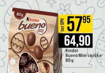 Kinder Bueno Mini vajíčka 80 g 