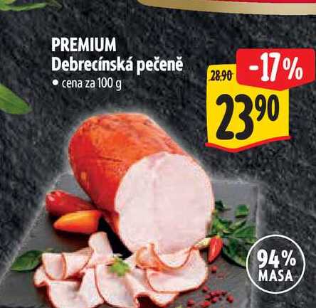 PREMIUM Debrecínská pečeně 100 g