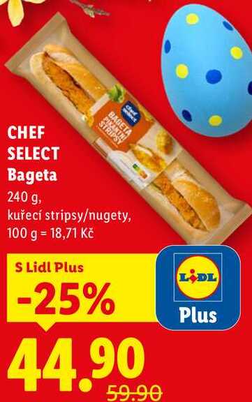 CHEF SELECT Bageta, 240 g