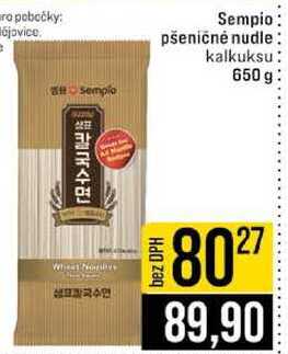 Sempio pšeničné nudle kalkuksu 650 g
