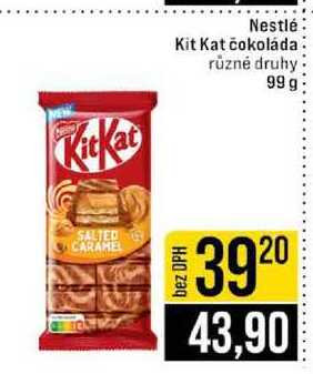 Nestlé Kit Kat čokoláda různé druhy 99g