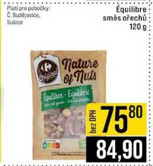 Équilibre směs ořechů 120 g 