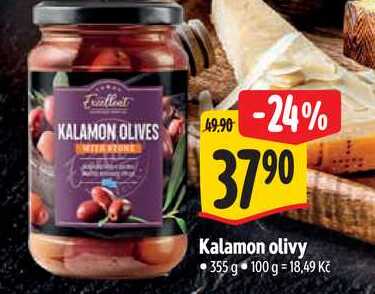  Kalamon olivy 355 g  