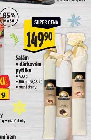   Salám v dárkovém pytlíku 400g  