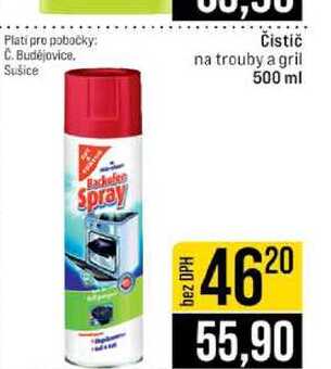 Čistič na trouby a gril 500 ml 