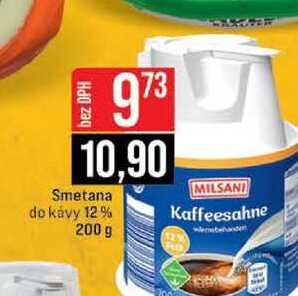 Smetana do kávy 12% 200 g