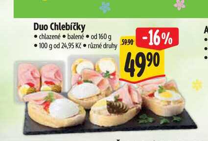 Duo Chlebíčky 160 g