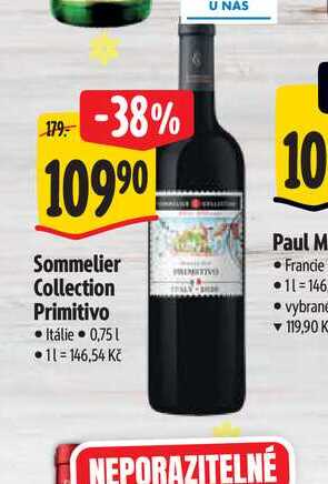  Sommelier Collection Primitivo 0,75 l