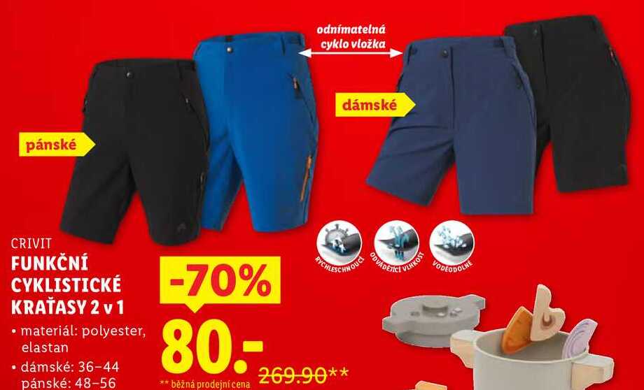 FUNKČNÍ CYKLISTICKÉ KRAŤASY 2 v 1
