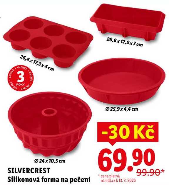 SILVERCREST Silikonová forma na pečení
