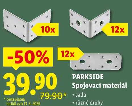 PARKSIDE Spojovací materiál