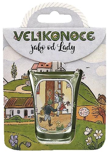 Velikonoční panák s motivem Josef Lada, 1 KS