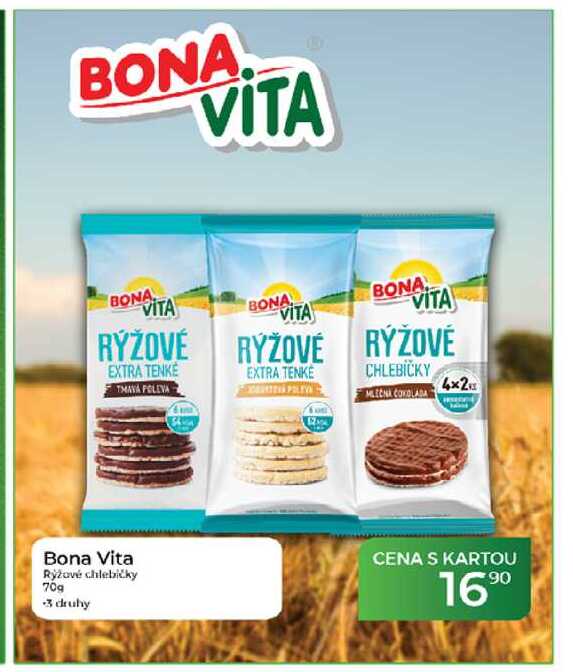 Bona Vita Rýžové chlebíčky 70g