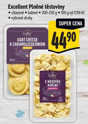 Excellent Plněné těstoviny, 200-250 g 