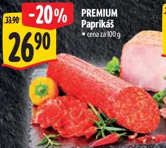 PREMIUM Paprikáš, cena za 100 g
