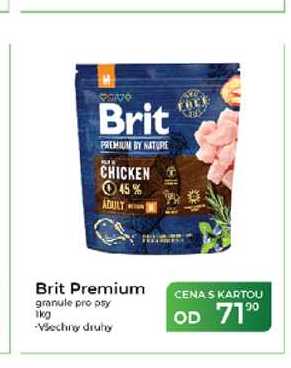 Brit Premium granule pro psy 1kg