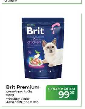 Brit Premium granule pro kočky 800g